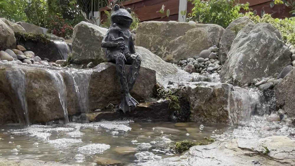 Garden Waterfalls in Manchester