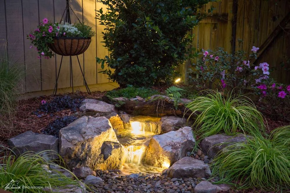 Garden Waterfalls & Pondless Water Features Manchester